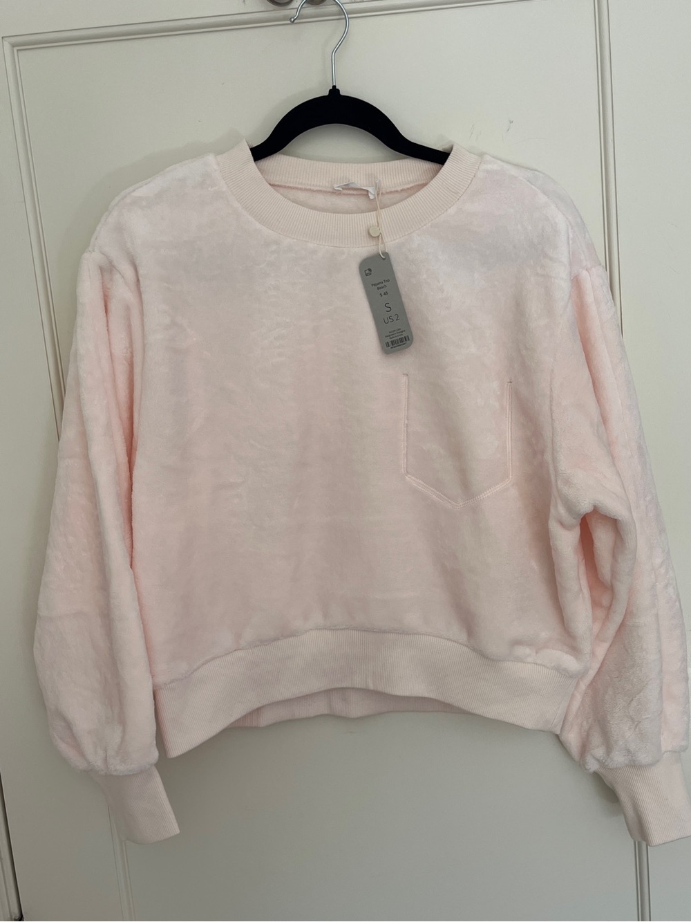 Neiwai Fleece Pajama Top Sweatshirt